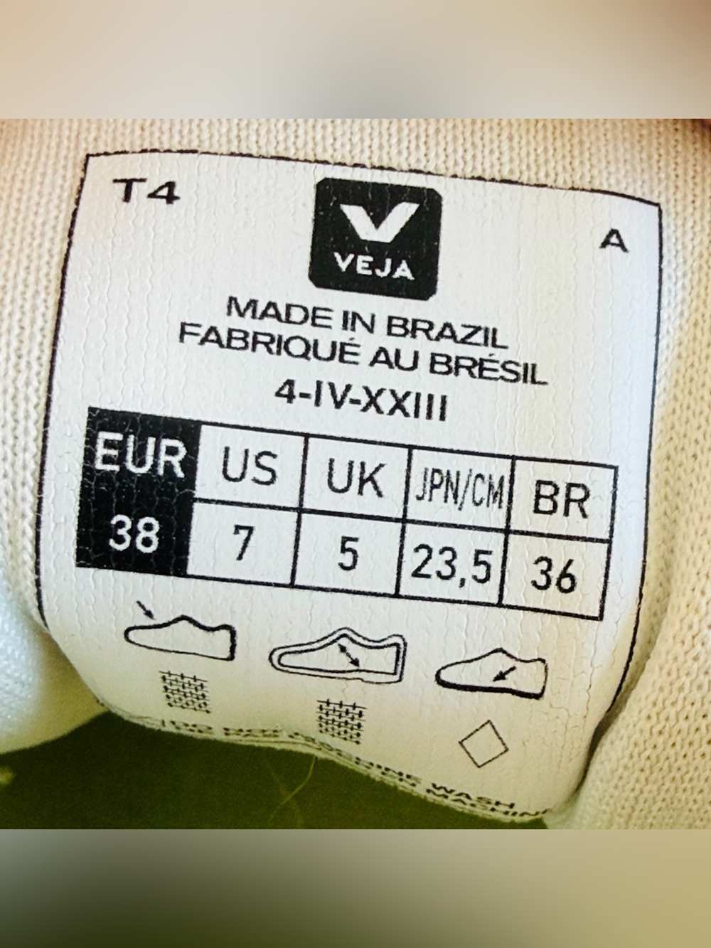 VEJA Women's Fitz Roy Trail Shoes - Gravel / Pierre / Almond Size 7 - Picture 9 of 9